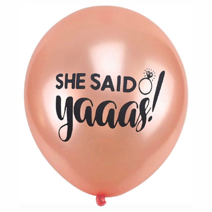 She Said Yaaas Balloons for Bachelorette Parties - Party Supplies in Canada
