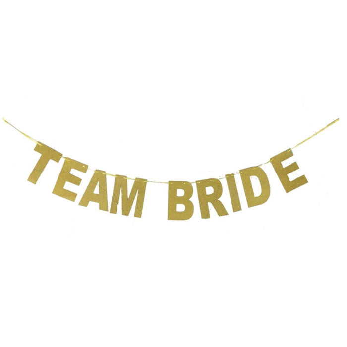 Team Bride Banner for Bachelorette Parties - Party Supplies in Canada