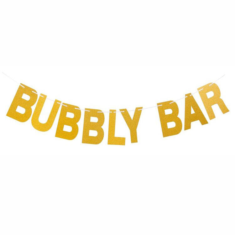 Bubbly Bar Banner - Party Supplies in Canada