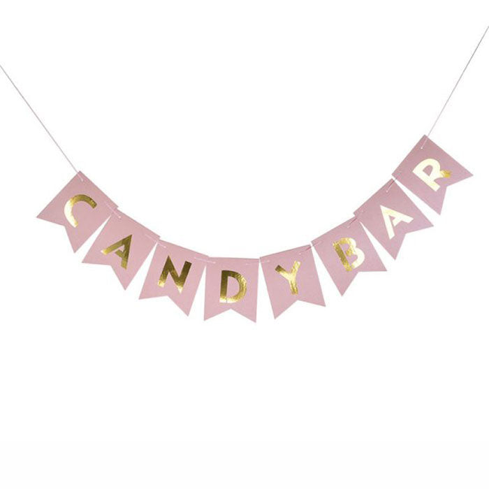 Candy Bar Banner - Party Supplies in Canada