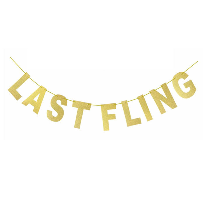 Last Fling Banner for Bachelorette Parties - Party Supplies in Canada