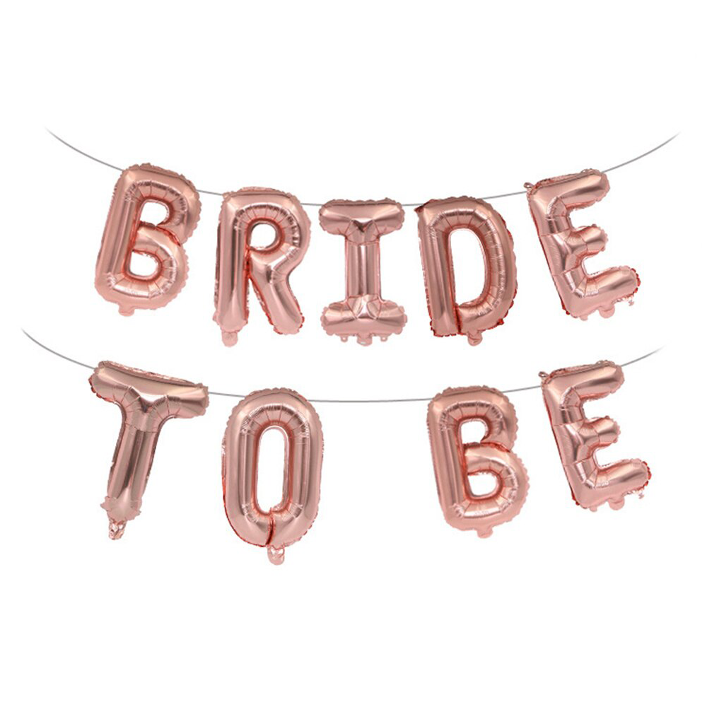 Bride to Be Balloon Banner